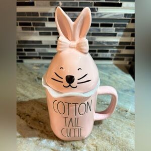 Rae Dunn Cotton Tail Cutie Figural Mug